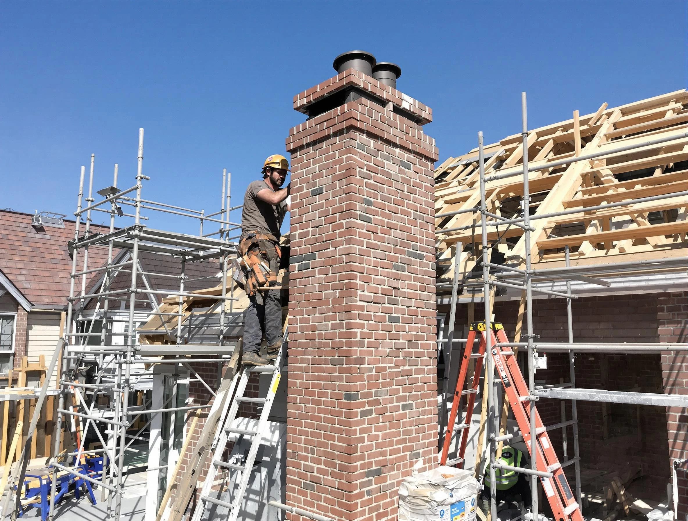New chimney installation completed by Randolph Chimney Sweep in Randolph, NJ
