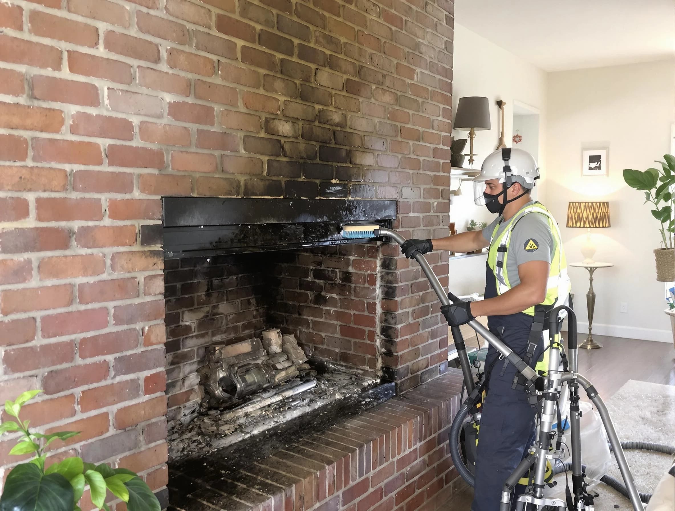 Randolph Chimney Sweep providing fireplace cleaning services in Randolph, NJ