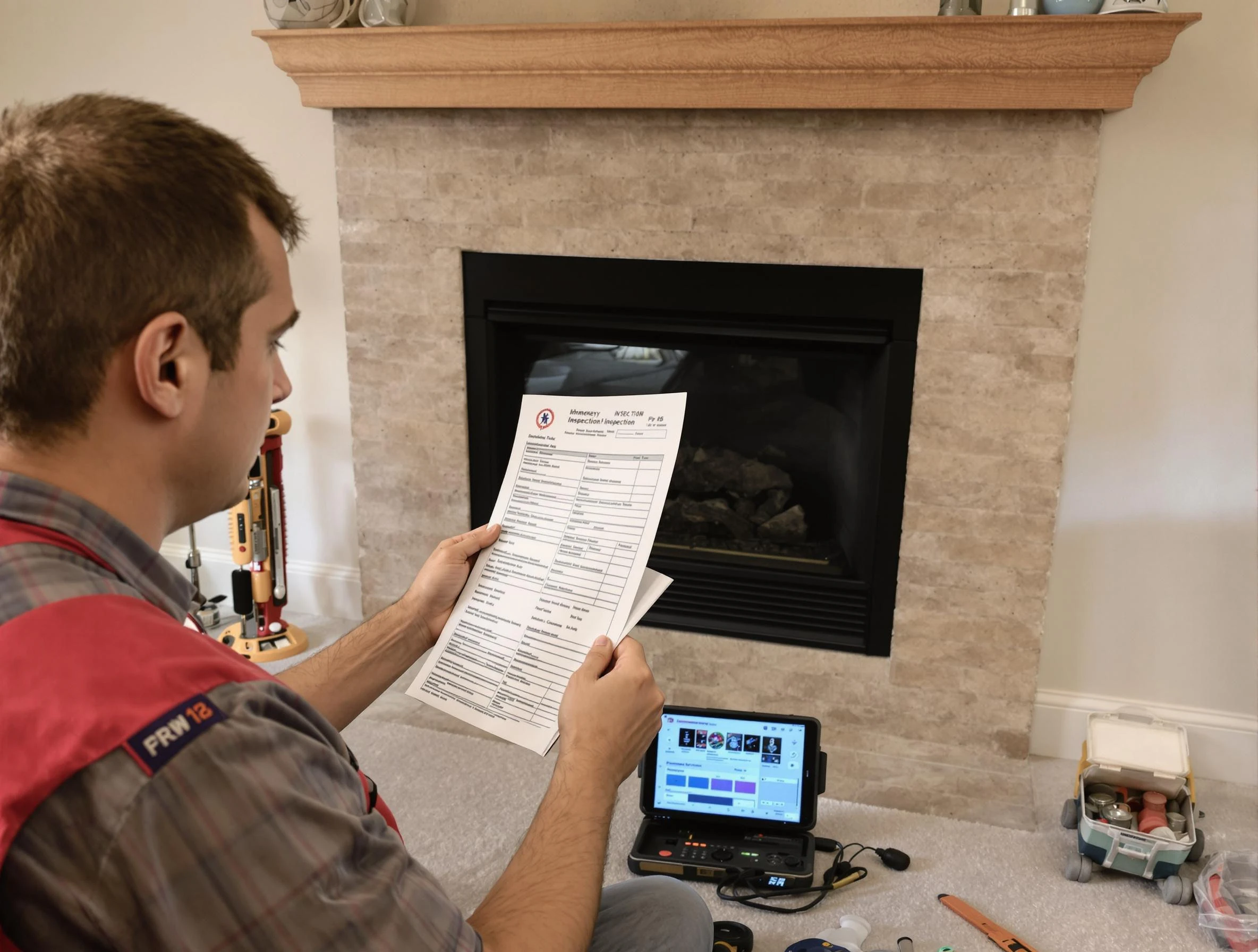 Thorough chimney inspection by Randolph Chimney Sweep in Randolph, NJ